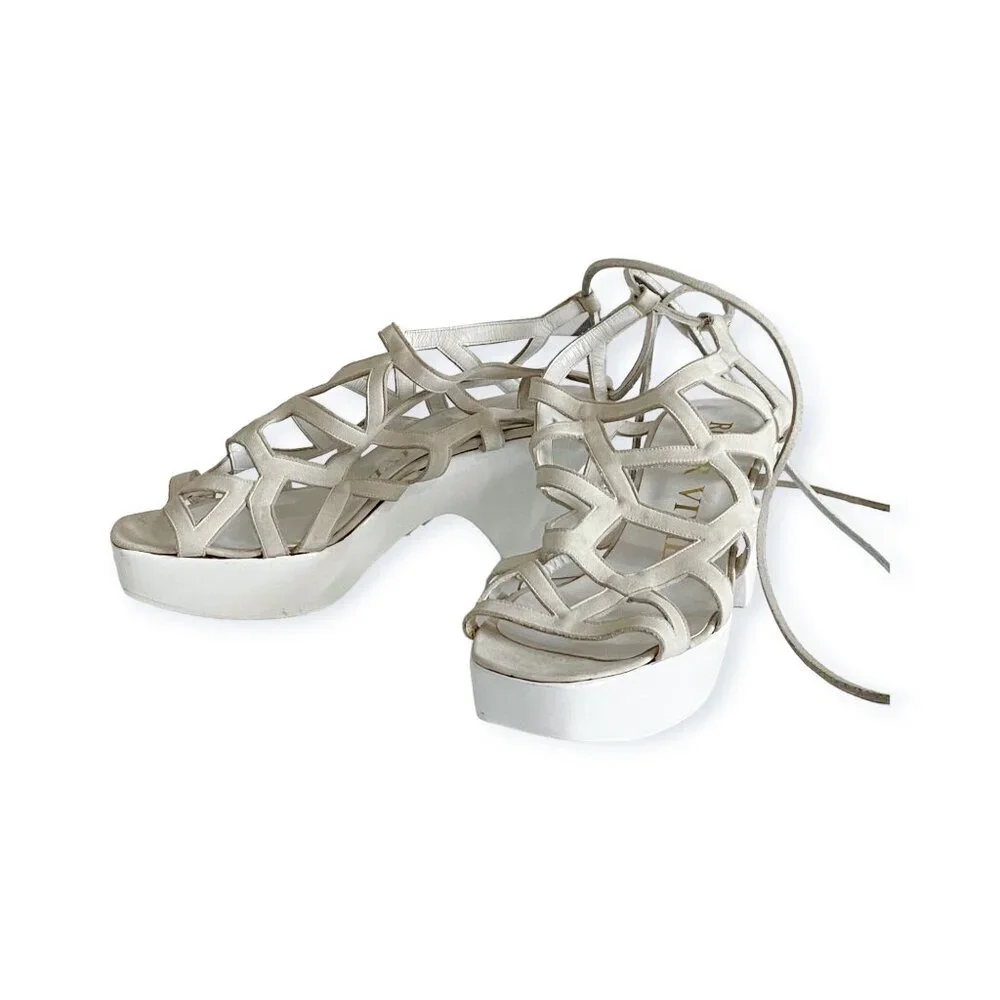 Roger Vivier Rare Sculptural Prototype Sandals 36